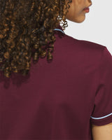 adidas Originals Solid Kadın Polo T-Shirt Maroon