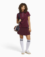 adidas Originals Solid Kadın Polo T-Shirt Maroon