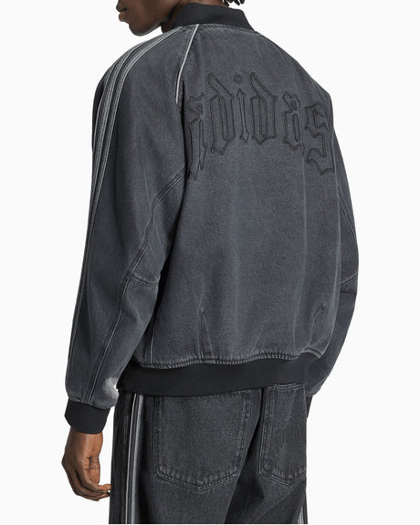 adidas Originals SST Denim Track Top Erkek Ceket True Black Denim