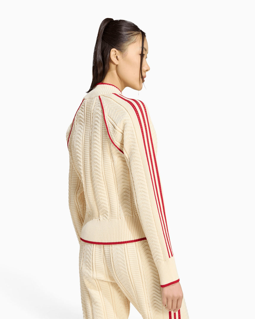 adidas Originals SST Track Top Kadın Hırka Warm Vanilla/Team Victory Red