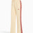 adidas Originals SST Wide Leg Trackpant Kadın Pantolon Warm Vanilla/Team Victory Red