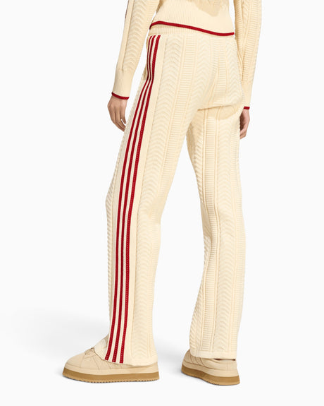 adidas Originals SST Wide Leg Trackpant Kadın Pantolon Warm Vanilla/Team Victory Red