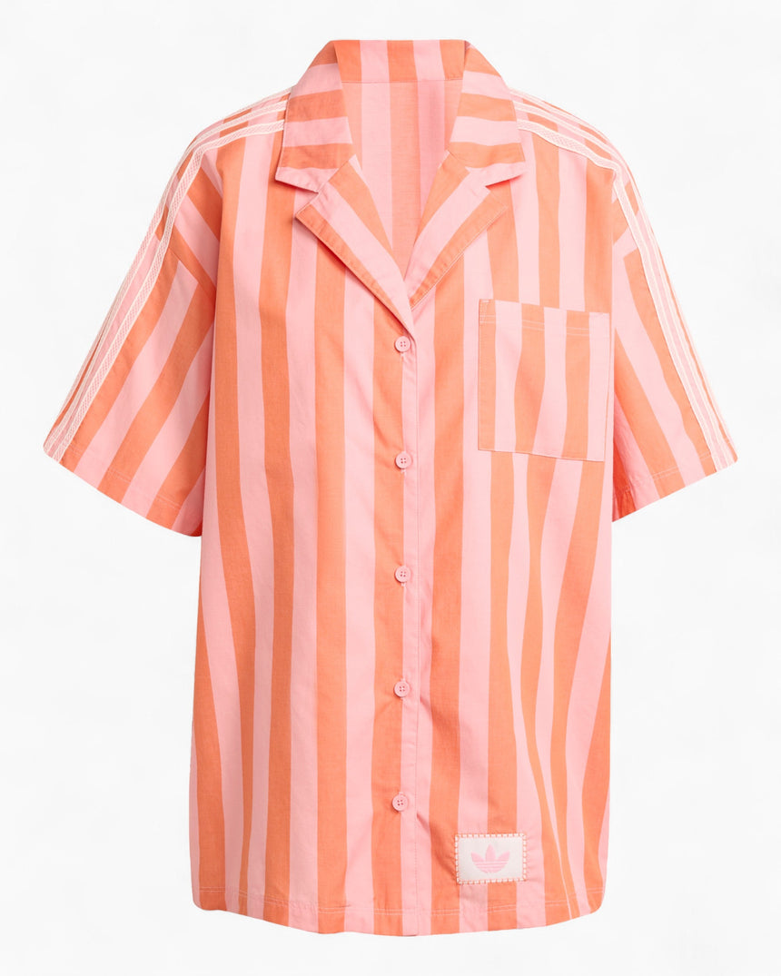 adidas Originals Summer Glow Resort Kadın Gömlek Semi Pink Spark/Semi Solar Orange