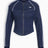 adidas Originals Superstar Denim Corset Track Top Kadın Ceket Indigo Denim