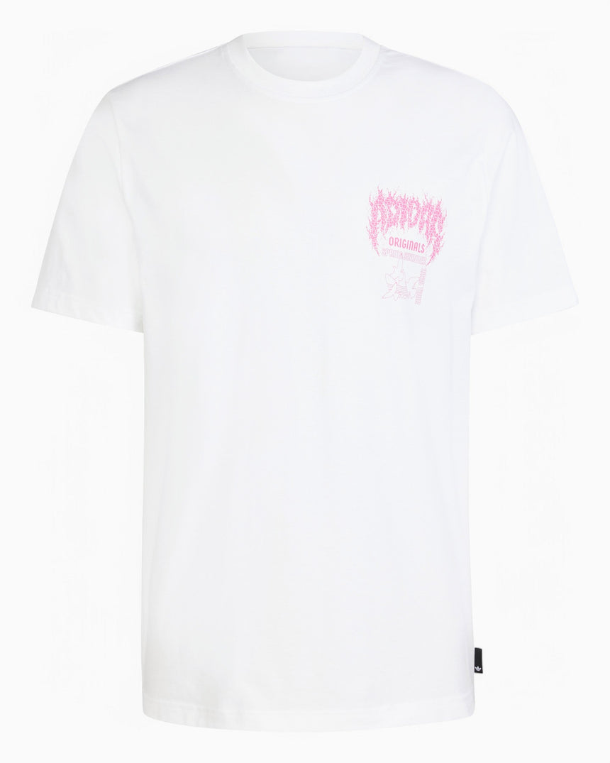 adidas Originals Trefoil Series Fashion Elevated Erkek T-Shirt White