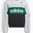 adidas Originals Varsity Crew Sweatshirt Light Grey Heather