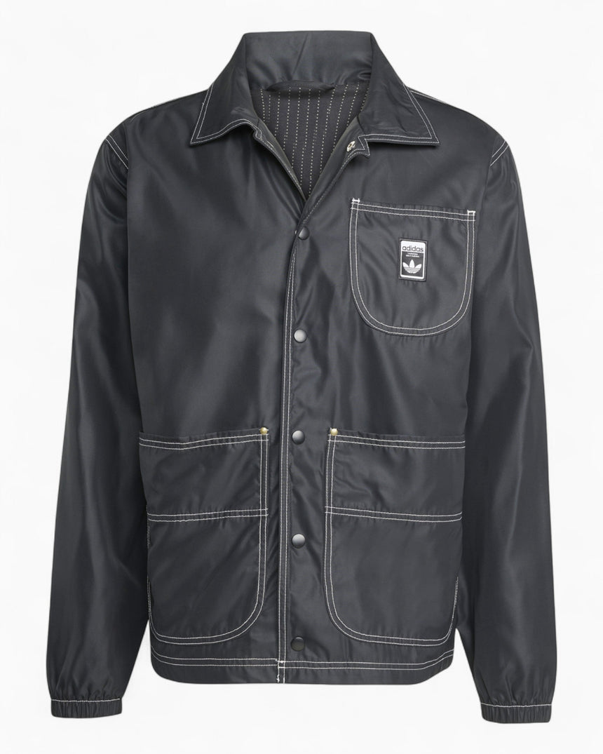 adidas Originals Wabash Regular Coach Erkek Ceket Black