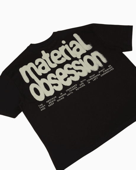 Alt Üst Material Obssesion T-Shirt Black