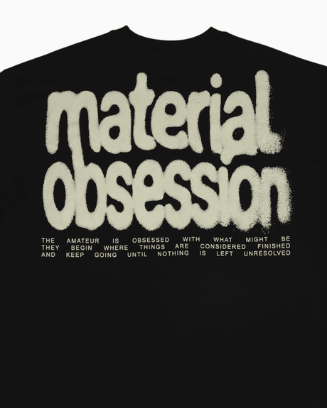 Alt Üst Material Obssesion T-Shirt Black
