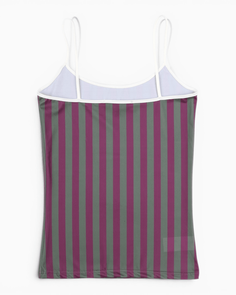 Alt Üst Strapped Top Purple/Green
