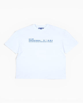Alt Üst Field Manual SS T-Shirt White