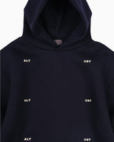 Alt Üst Grid Hoodie