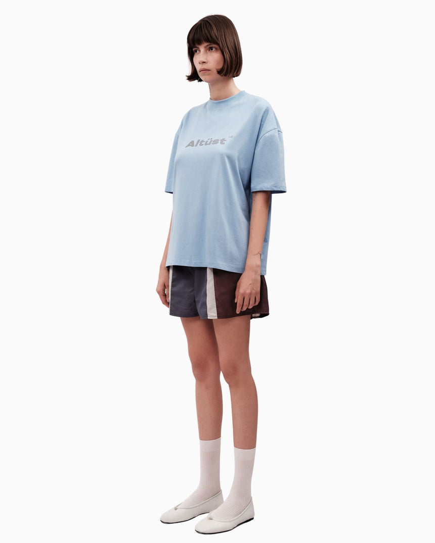 Alt Üst Logo Printed Oversize T-Shirt