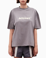 Alt Üst Logo Printed Oversize T-Shirt