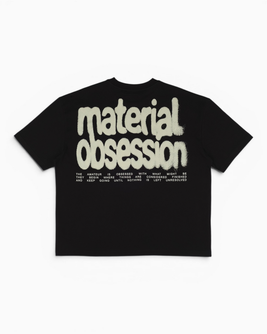 Alt Üst Material Obssesion T-Shirt Black