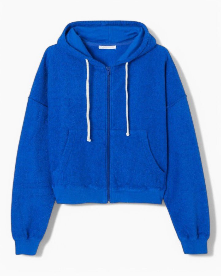 American Vintage Bobypark Kadın Hoodie Bleu De Prusse