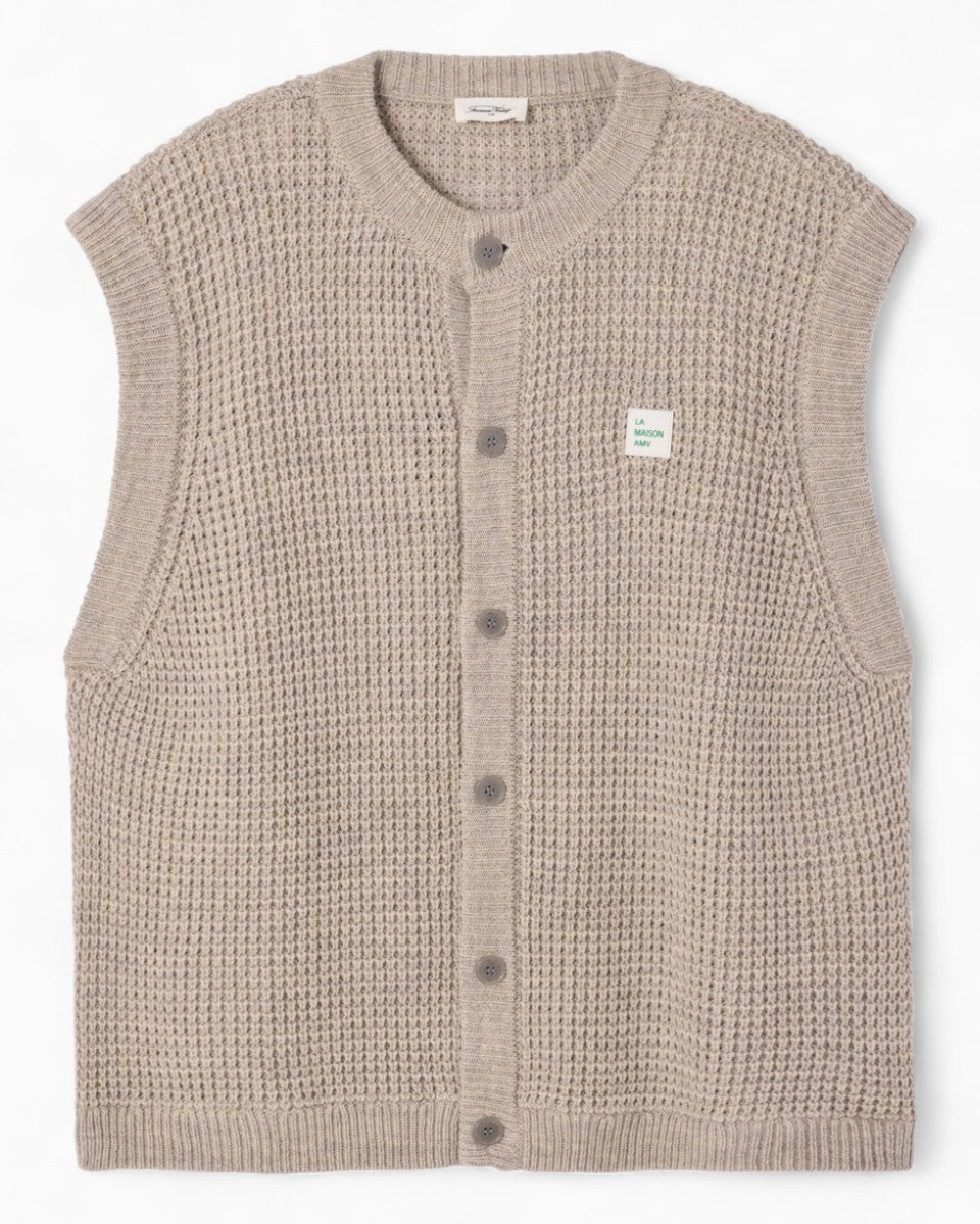 American Vintage Crashway Erkek Yelek Brume Chine