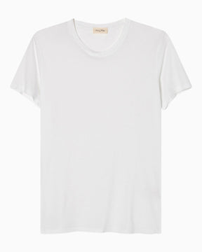 American Vintage Decatur Erkek T-Shirt Blanc