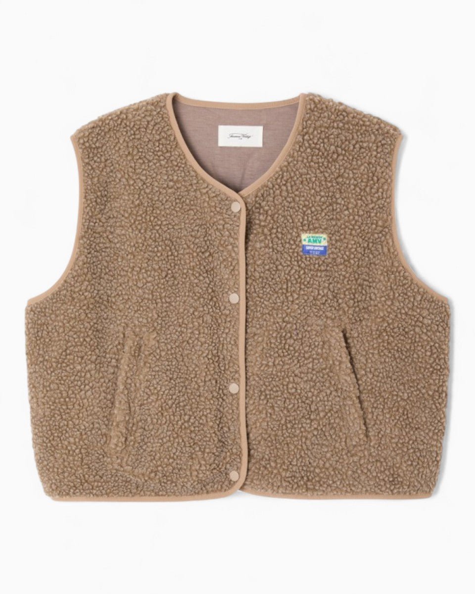 American Vintage Hoktown Kadın Yelek Muscade Chine