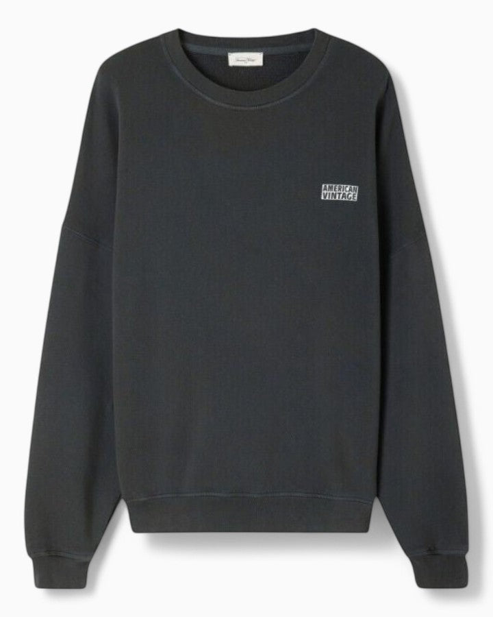 Ameri Vintage RIB COLLAR SWEAT スウェット American Vintage Izubird Erkek Sweatshirt - vitruta