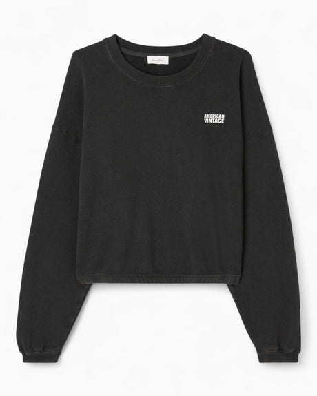 American Vintage Izubird Kadın Sweatshirt Reglisse Vintage