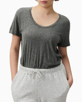 American Vintage Jacksonville Kadın U-Neck T-Shirt