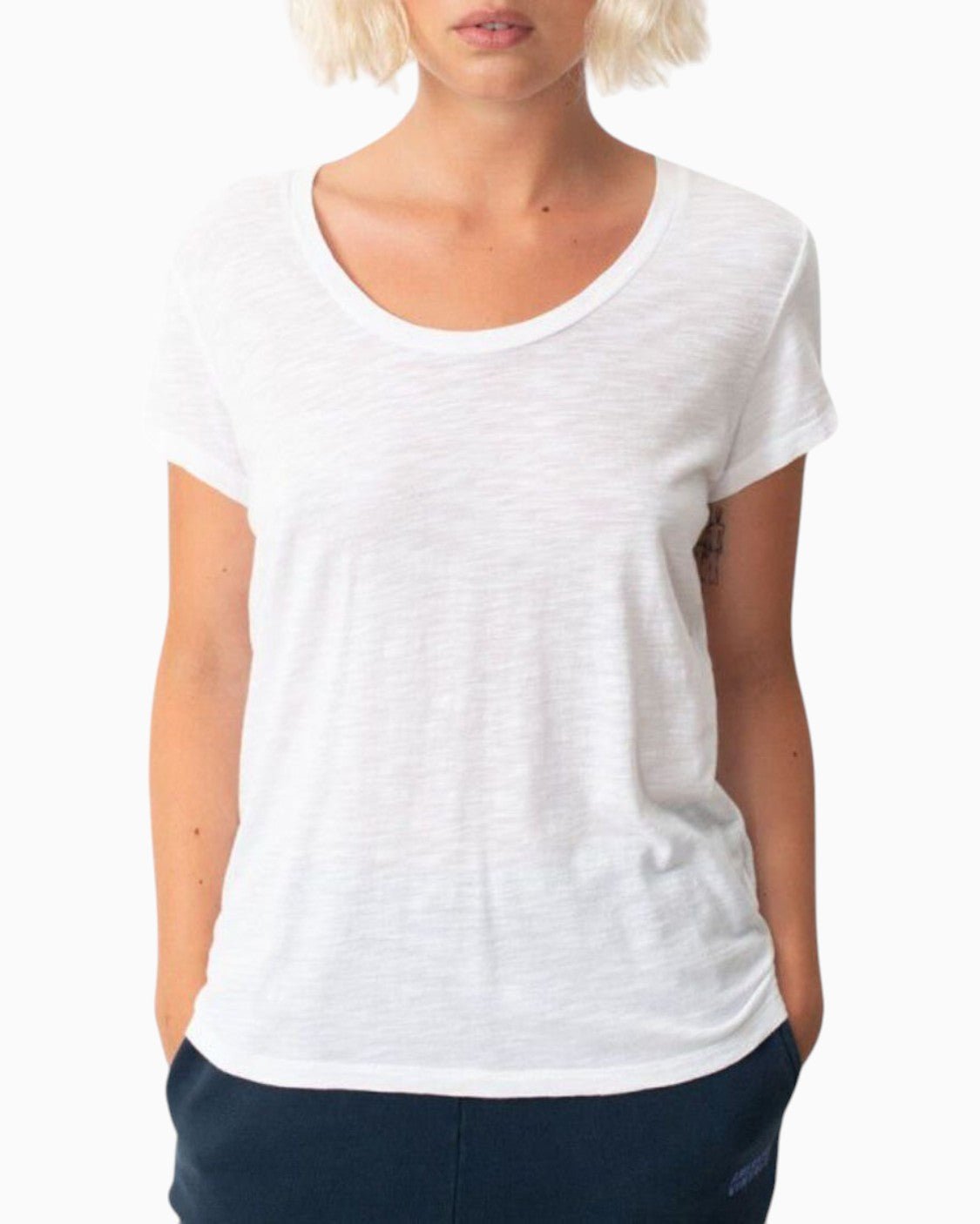 American Vintage Jacksonville Kadın U-Neck T-Shirt