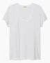 American Vintage Jacksonville Kadın U-Neck T-Shirt White