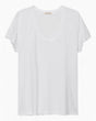 American Vintage Jacksonville Kadın U-Neck T-Shirt White