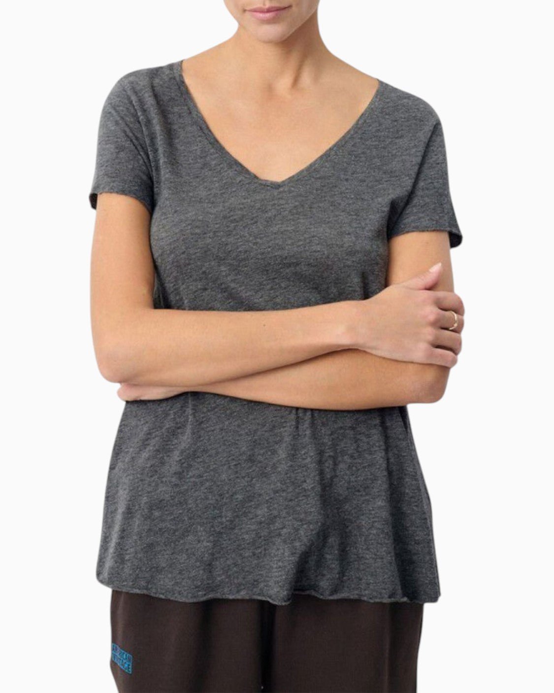 American Vintage Jacksonville Kadın V-Neck T-Shirt