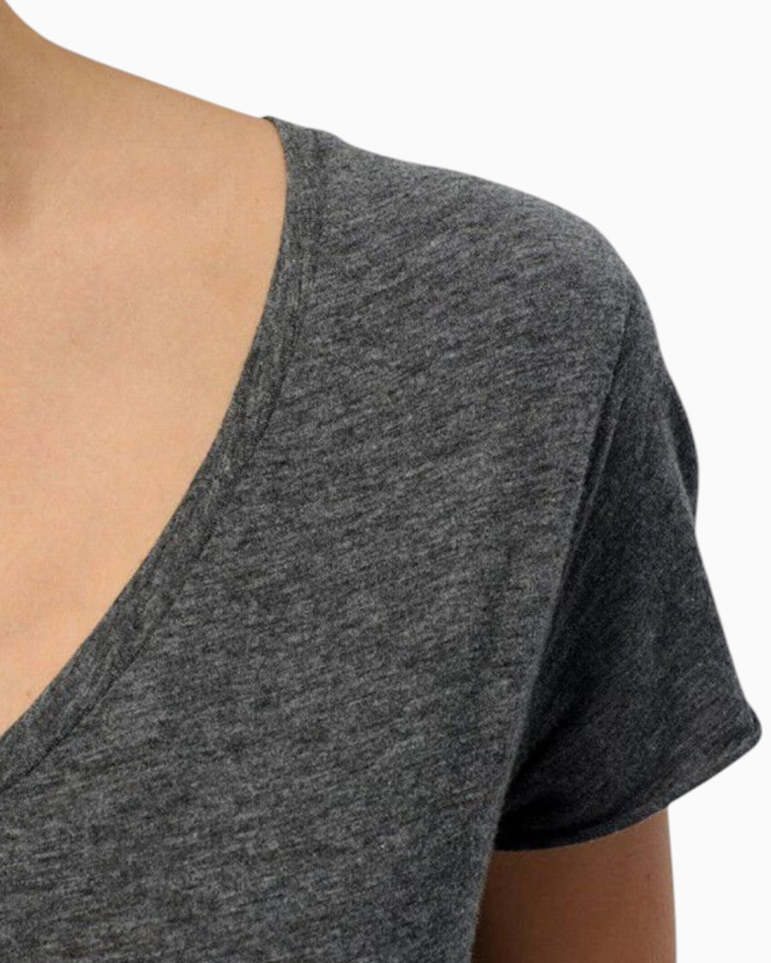 American Vintage Jacksonville Kadın V-Neck T-Shirt