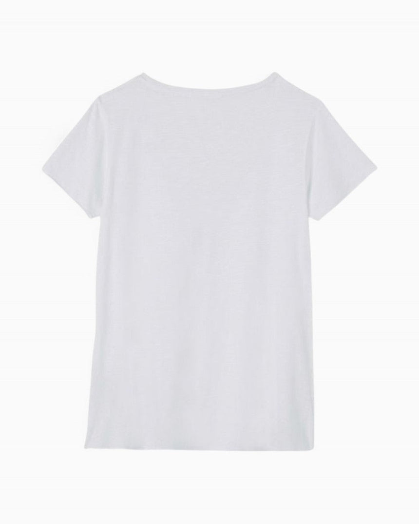 American Vintage Jacksonville Kadın V-Neck T-Shirt