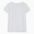 American Vintage Jacksonville Kadın V-Neck T-Shirt White