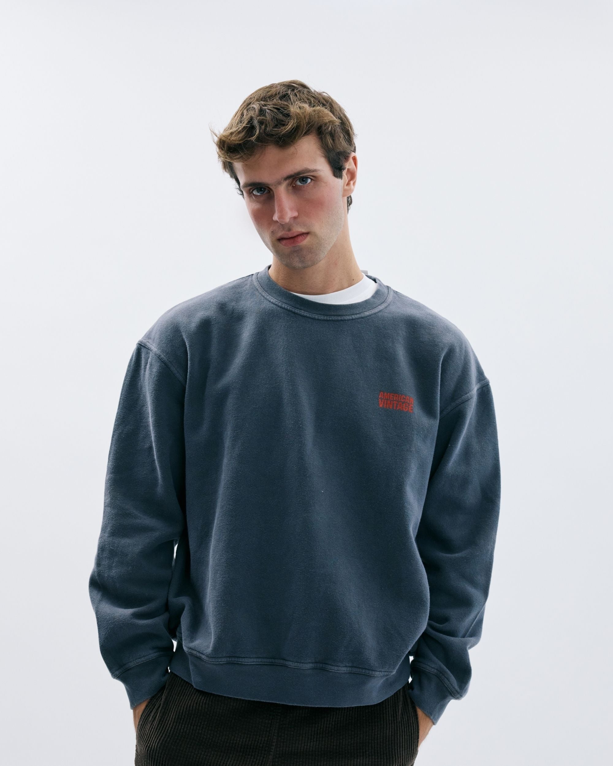 60’s Vintage Paint Sweat American Vintage Plizzy Erkek Sweatshirt - vitruta