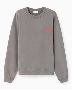 American Vintage Plizzy Erkek Sweatshirt Cendre Vintage