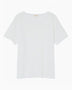 American Vintage Sonoma Kadın T-Shirt Blanc