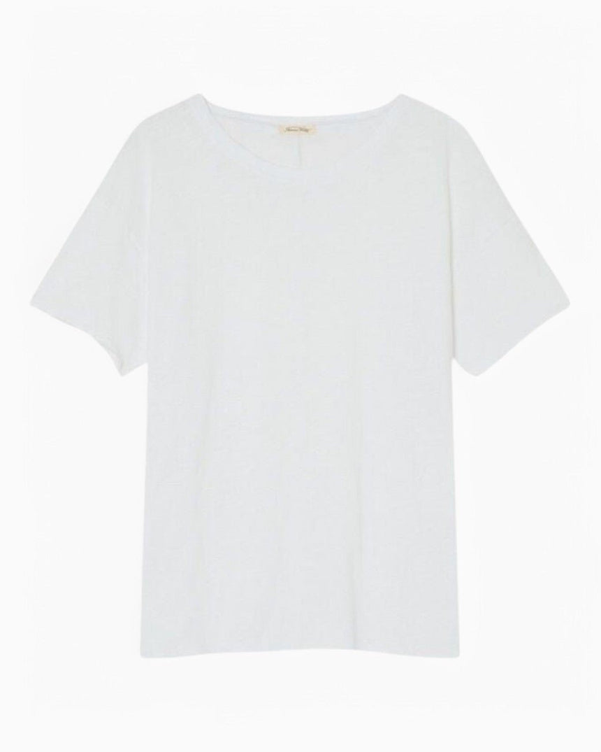 American Vintage Sonoma Kadın T-Shirt Blanc