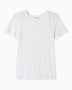 American Vintage Sonoma Kadın T-Shirt Blanc