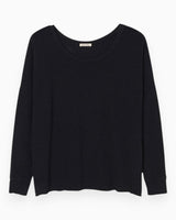 American Vintage Sonoma Uzun Kollu Kadın T-Shirt Noir