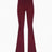 Anais&Margaux Split Flare Matt Kadın Tayt Burgundy