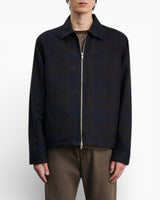 Another Aspect Another Overshirt 3.0 Navy/Brown Check