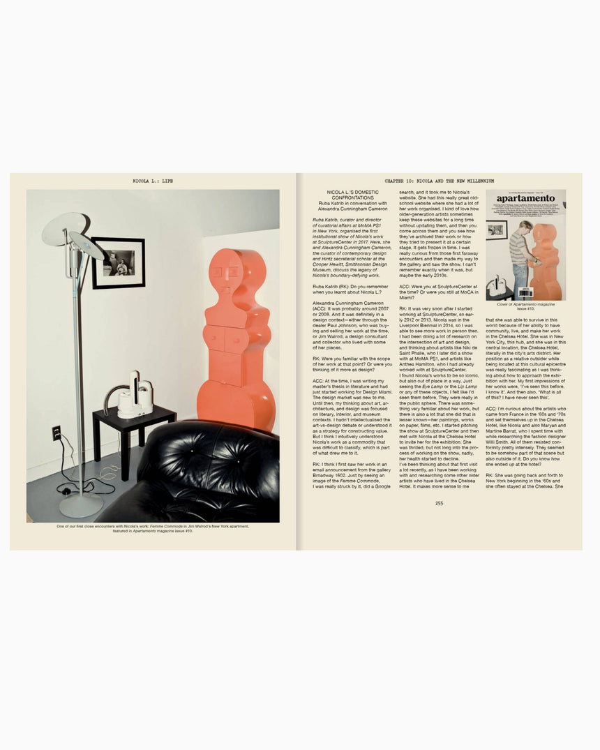 Apartamento Magazine Nicola L.: Life and Art