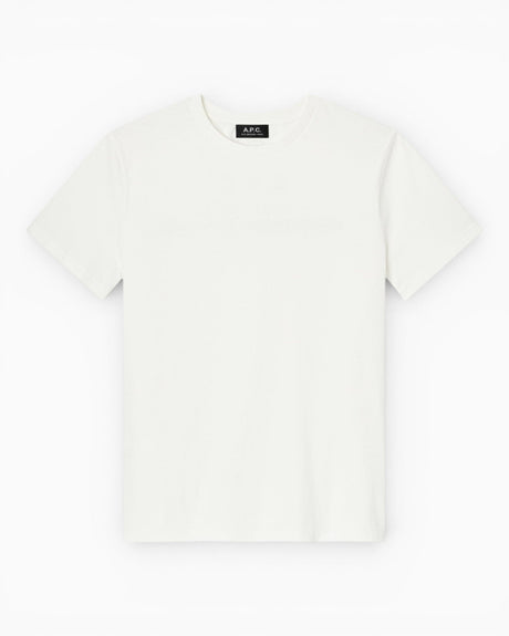 A.P.C. A.P.C. Printemps 26 T-Shirt Off-White