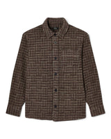 A.P.C. Baptiste Erkek Gömlek Ceket Gac Burgundy