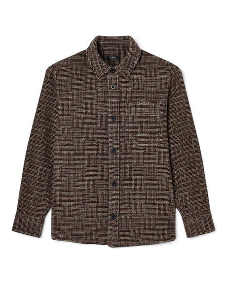 A.P.C. Baptiste Erkek Ceket Burgundy