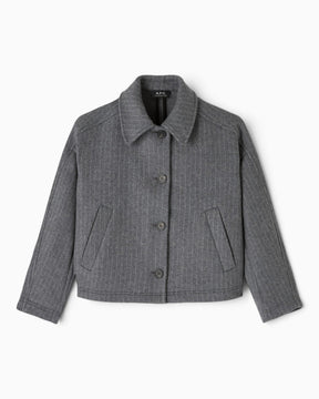 A.P.C. Becca Kadın Ceket Laa Grey