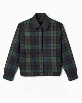A.P.C. Blouson Anna Kadın Ceket Iak Dark Navy