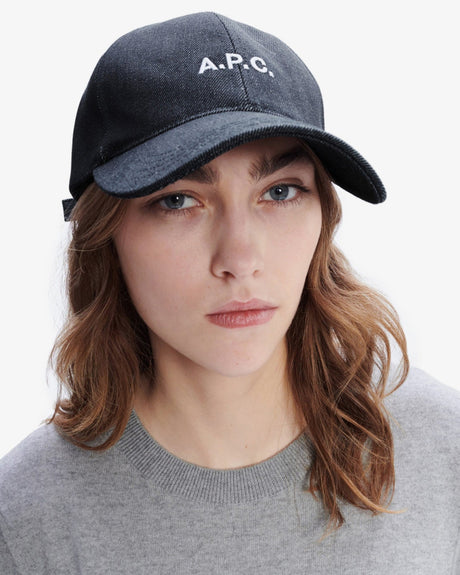 A.P.C. Charlie Denim Baseball Cap