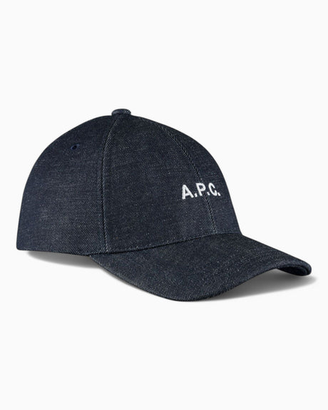 A.P.C. Charlie Denim Cap Indigo