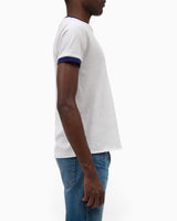 Contrast Trim Erkek T-Shirt